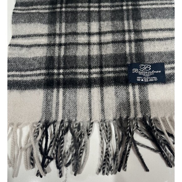 100% LAMBSWOOL BALLANTRAE EDINBURGH SCARF 10" X 60" - Picture 3 of 4